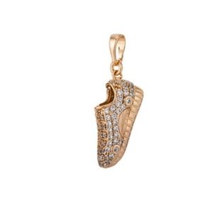 18K Gold Filled Sneaker/Shoe Necklace pendant*